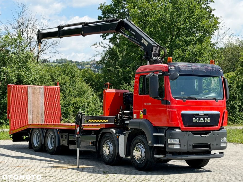 MAN TGS 35.360 * LAWETA 7,80 m * HIAB 166 E - 2 HIDUO + PILOT * STAN BDB - 3