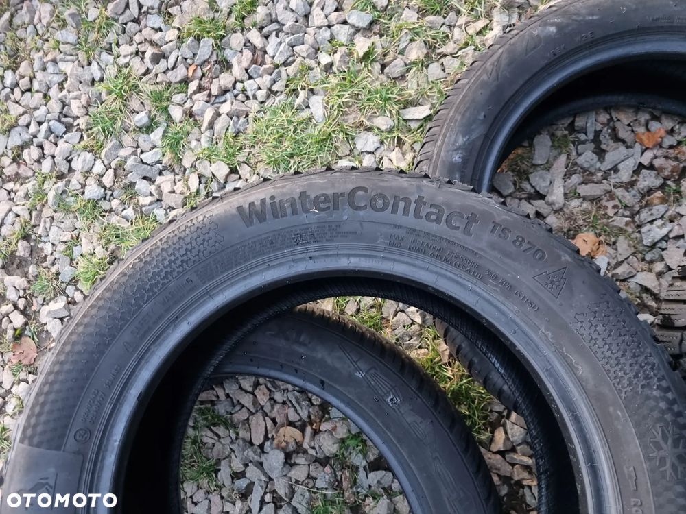 Opony Continental WinterContact TS 870 205/55R16 91H 2021r,2x6mm bdb stan - 9