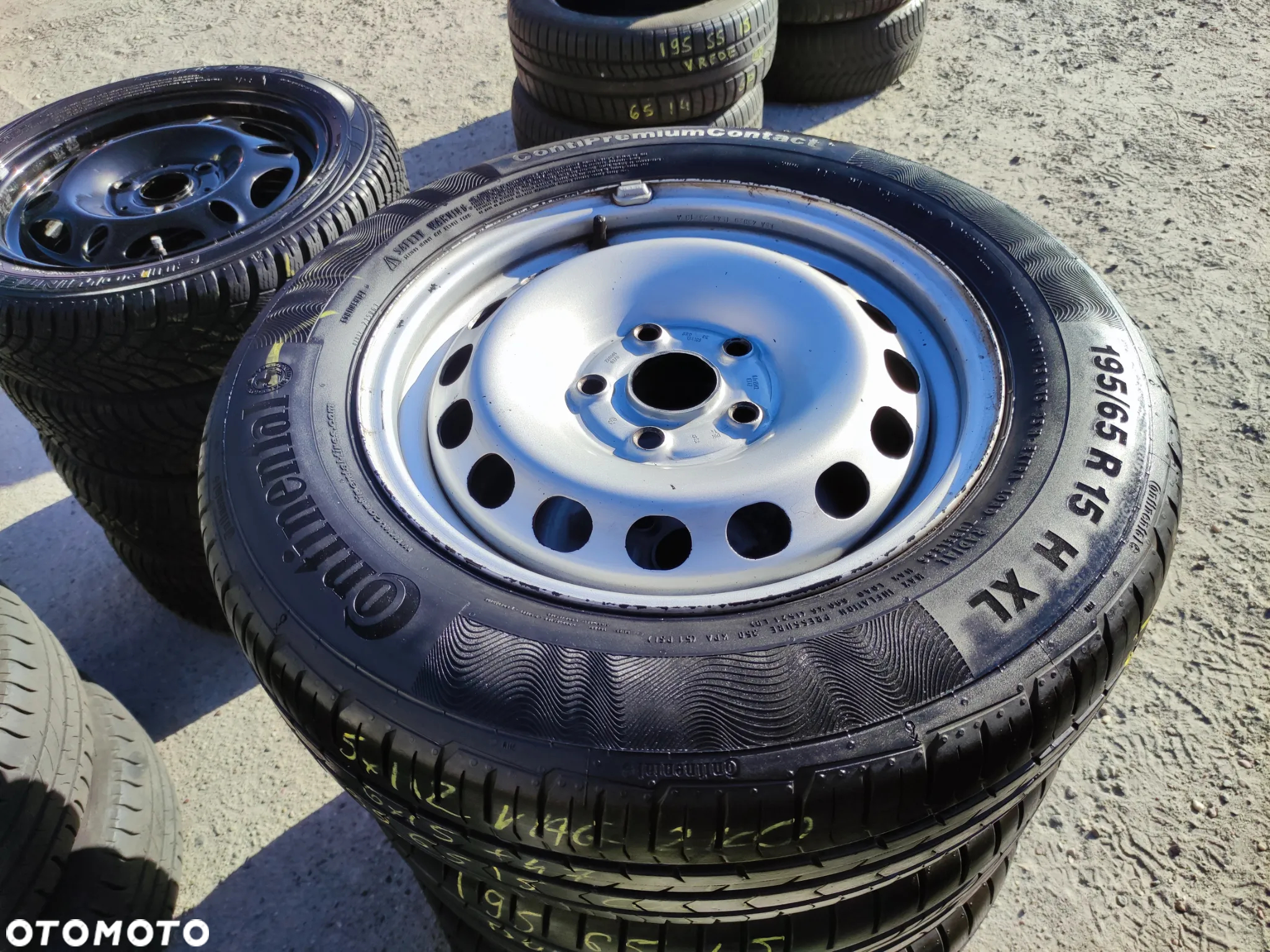 5x112 Felgi stalowe Stal 15 Koła Letnie Lato VW GOLF CADDY TOURAN SHARAN AUDI A4 B5 B6 A6 C5 SEAT LEON TOLEDO ALHAMBRA ALTEA SKODA OCTAVIA Passat B5 195/65 7mm Legnica ALU-RAD - 2
