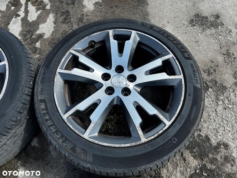 KOŁA FELGI OPONY LETNIE PEUGEOT 508 I RXH 245/45 R18 - 8