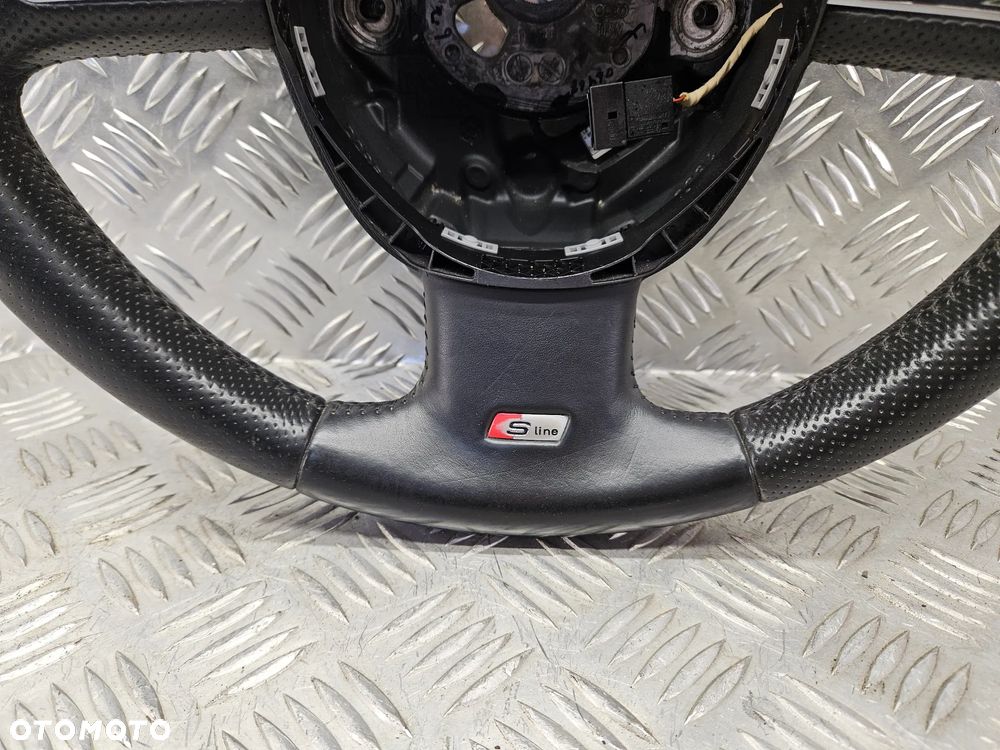 AUDI Q7 4L 05-15R KIEROWNICA CZARNA S-LINE 4F0419091DN 4F0419091 DN - 6