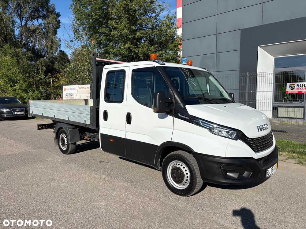Iveco Daily 35S180, 3.0 180KM, Wywrotka, Doka 7os., HiMatic, LED, Zadbane - 11