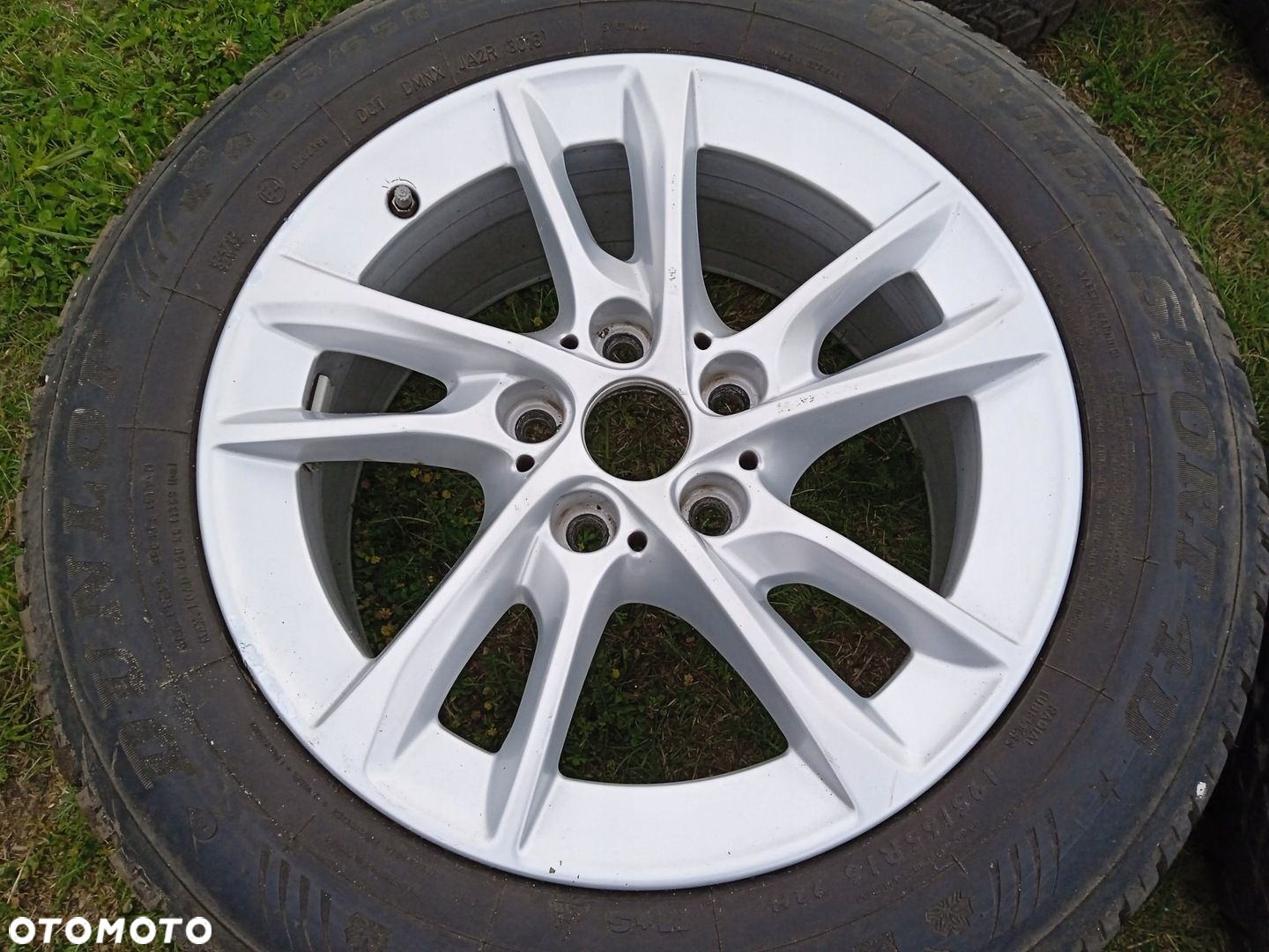 Felgi aluminiowe 5x112 BMW 2 F44 F45 F46 F40 czujniki Opony 195/65 16 - 4