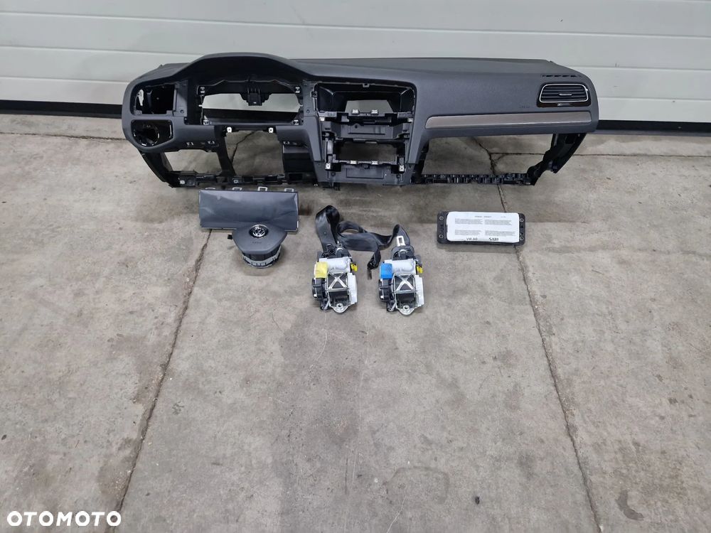 KONSOLA DESKA AIRBAG VW GOLF 7 VII LIFT ORGINAŁ - 2