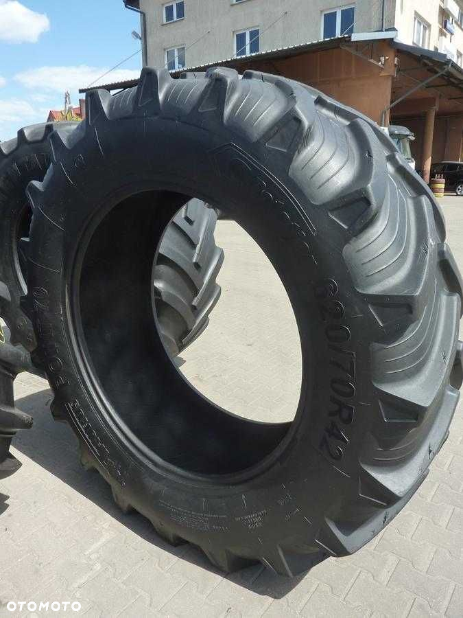 2x Opona używana rolnicza 620/70R42 AURUS POINT 70; 2200zł(szt.) W3831 - 3