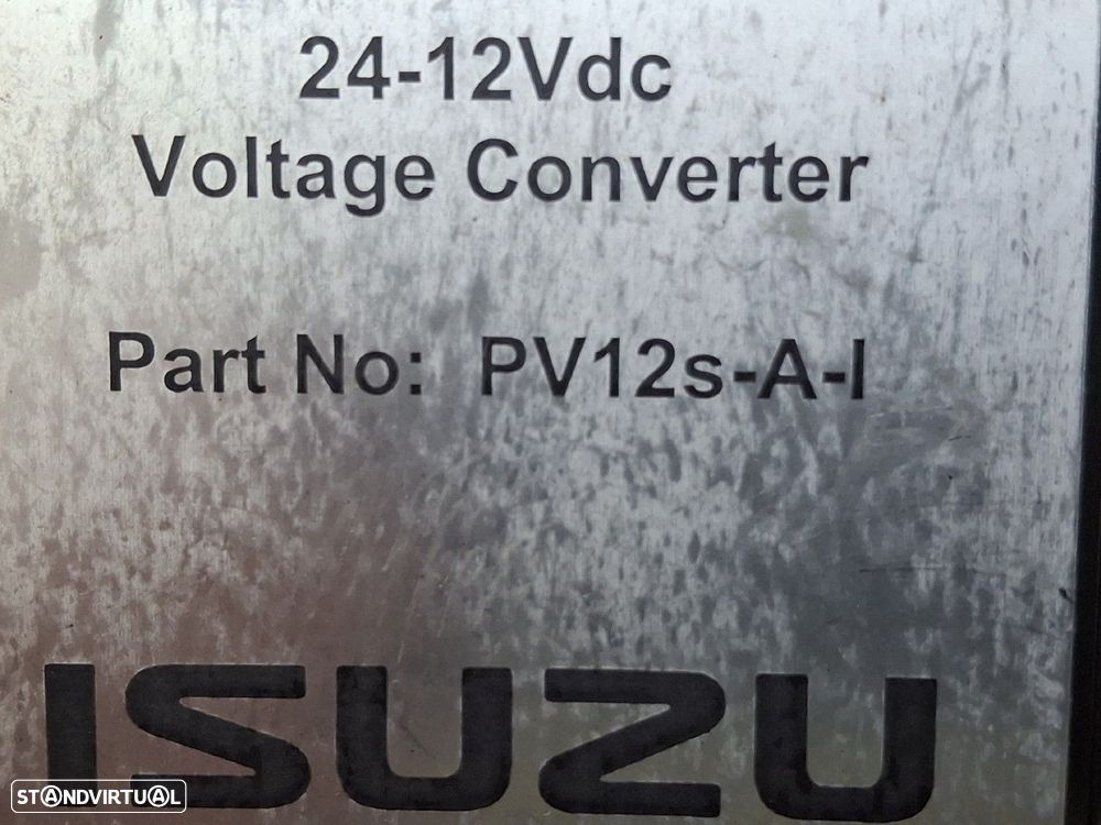 Conversor De Corrente / Voltagem 24V 12V Isuzu Elf Camião De Plataform - 4