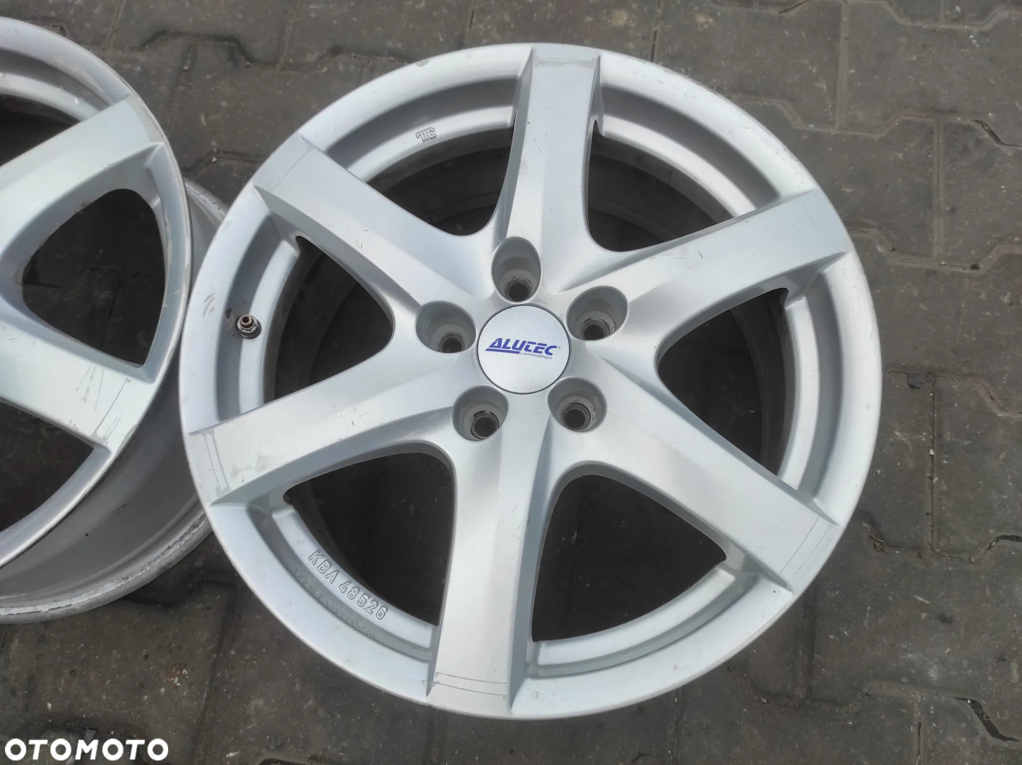 FELGI ALUFELGI KOŁA 5X112 R17 7.5J ET47 ALUTEC KBA48526 CAŁE PROSTE WYSYŁKA !!!!! - 7
