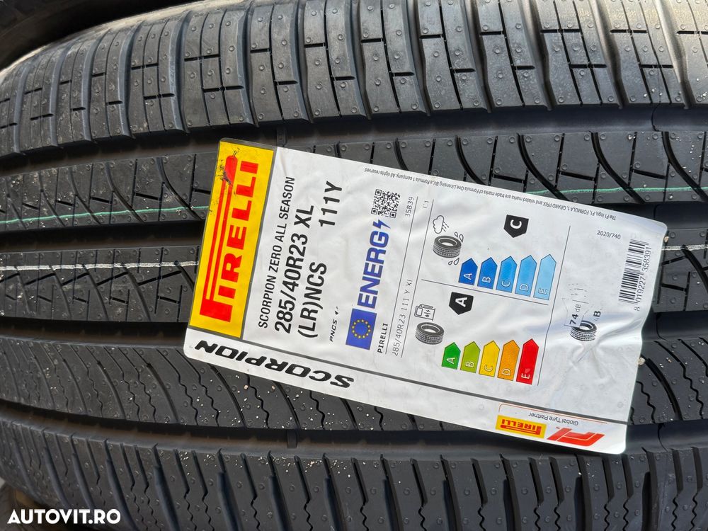 Vând 4 anvelope 285/40/23 Pirelli allseason noi - 2