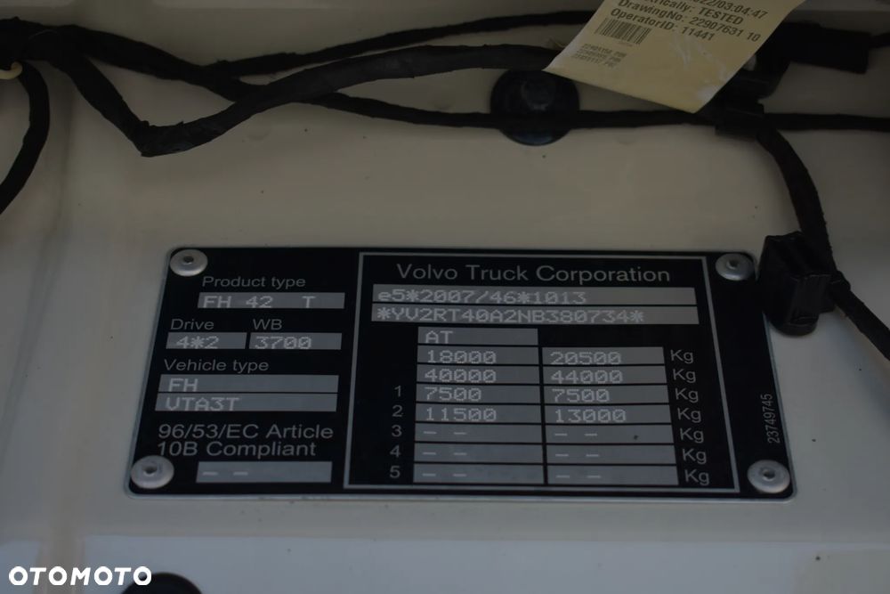 Volvo FH500 EURO 6// XXL // I PARK COOL // LED // NAVI // KAMERY // - 22