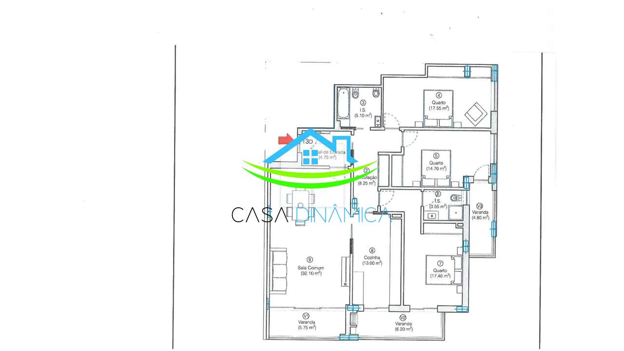 Apartamentos Novos com Garagem em Tavarede – Figueira da Foz - Grande imagem: 5/20
