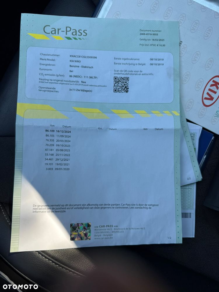 Kia Niro 1.6 GDI HEV 2WD OPF Edition 7 - 36