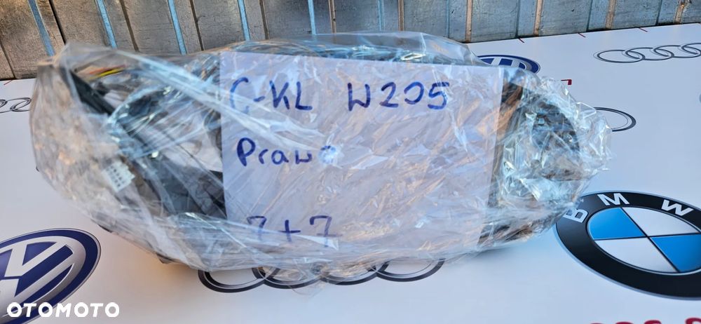 Mercedes C Klasa W205 Lusterko Prawe Kierowcy 7+7 KOLOR 755 fotochrom składane - 14