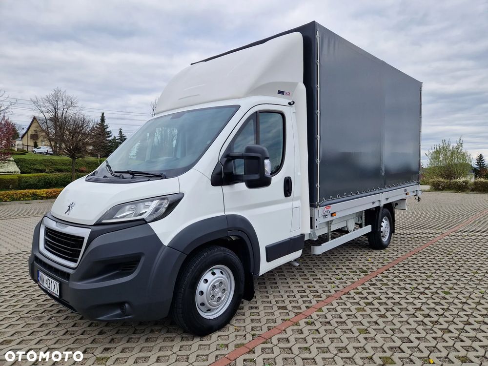 Peugeot BOXER JAK DUCATO SKRZYNIOWY 2.0 130 KM 8-EURO PALET PLANDEX - 1