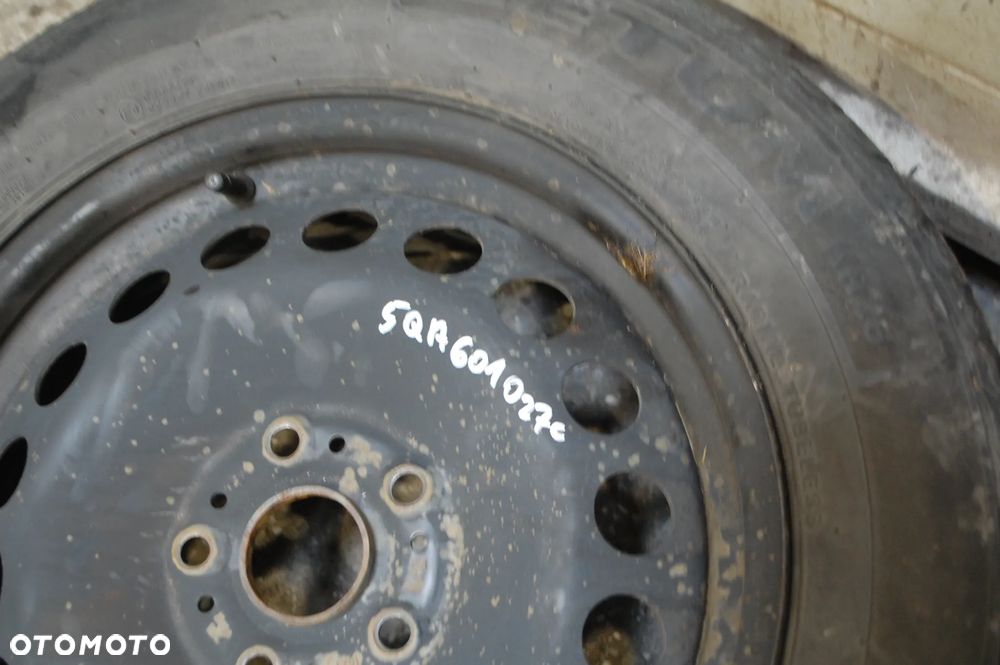 KOŁA FELGI STALOWE + OPONY 5QA601027C 5X112 6.5J ET48 205/60R16 AUDI A4 VW SEAT SKODA - 11