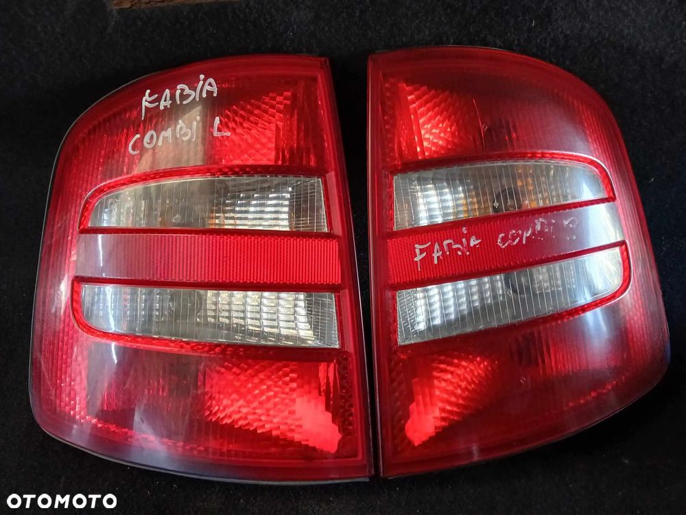 Skoda Fabia I Kombi lampy tylne, prawa, lewa - 1