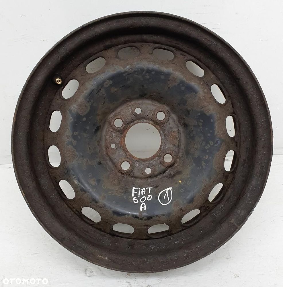 FELGA STALOWA 14 5.5J ET35 4X98 FIAT 500 143694 - 1