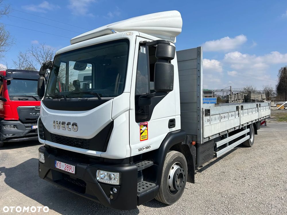 Iveco EUROCARGO 120-190 / SKRZYNIA PLATFORMA 7.5M / OCYNK / BURTY - 1