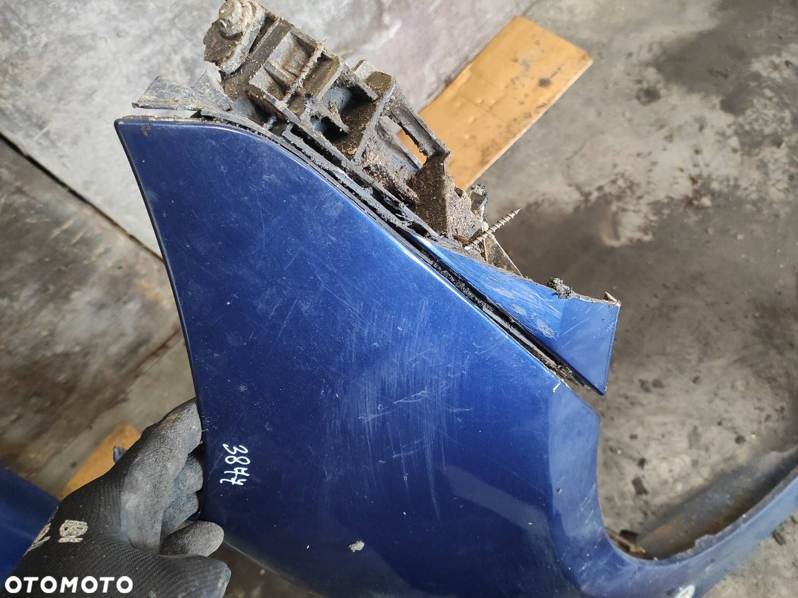 MASKA POKRYWA SILNIKA + BŁOTNIK PRAWY PRZÓD PEUGEOT 307 I EGED - 3