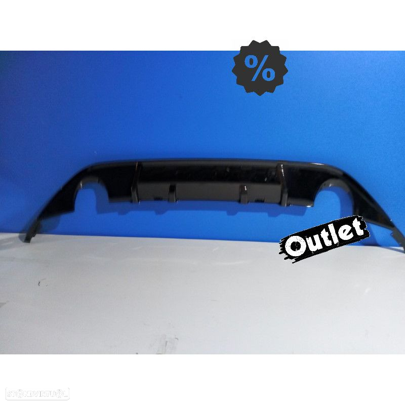 C012403C1 DIFUSOR PARA VOLKSWAGEN VW GOLF 7.5 17-20 LOOK R PRETO BRILHO - 6