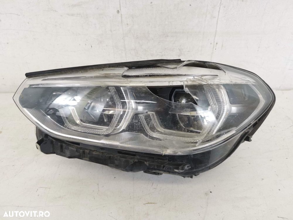 Far Stanga Full Led BMW X3 G01 2017 2018 2019 2020, X4 G02 [2018 - 202 - 2