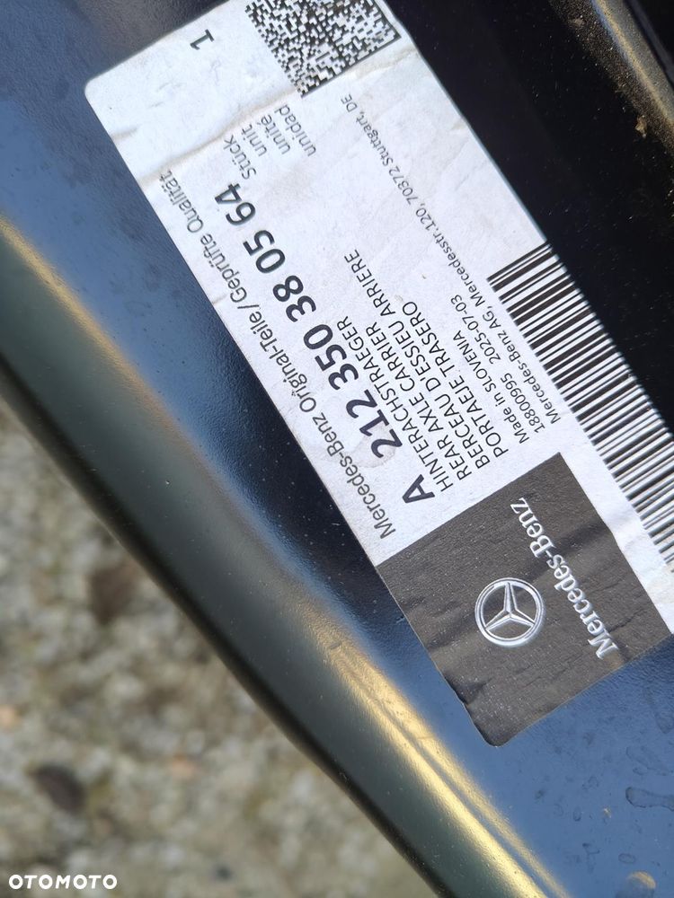 MERCEDES W212 w204 w207 SANKI Tylne Nowe Oryginał MB Ława WÓZEK Kołyska belka NÓWKA 2025rok - 11