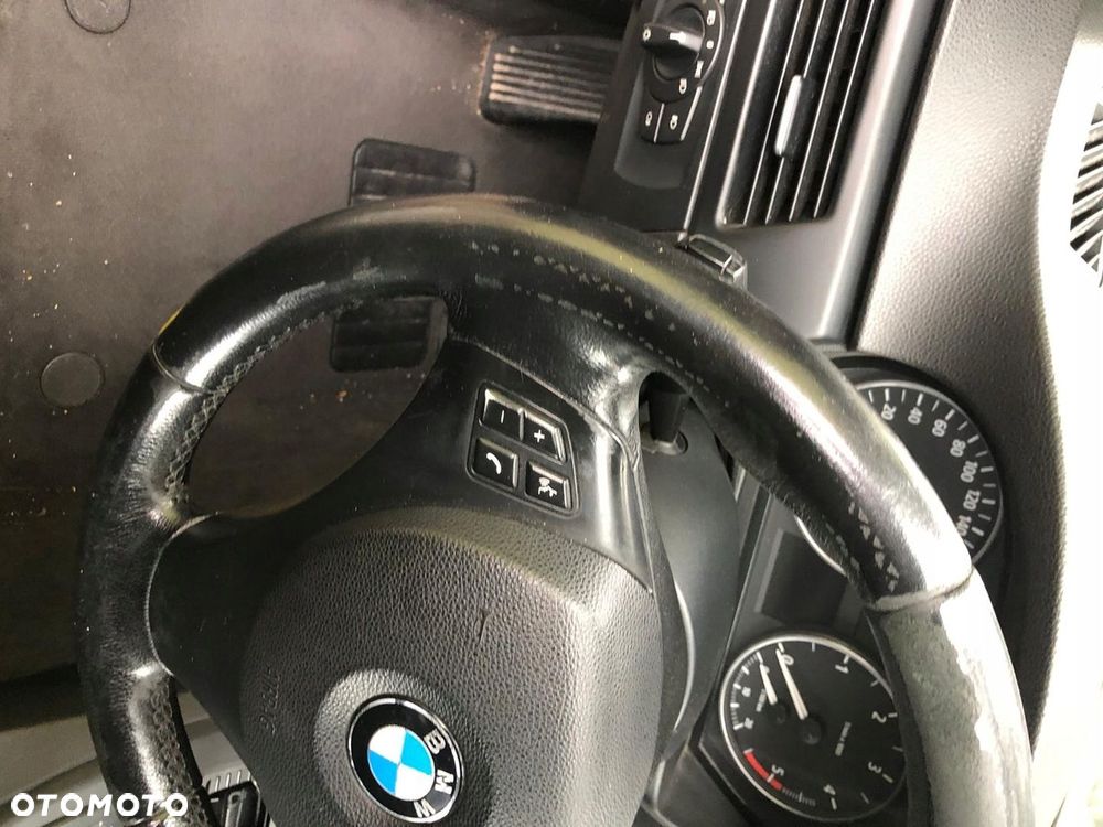 BMW 3 E91 E90 kierownica skórzana z poduszką sportowa - 5