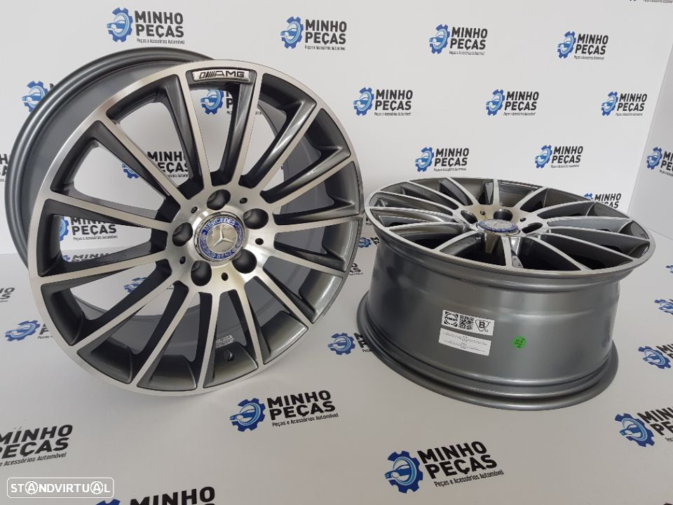 Jantes Mercedes (C63) AMG Turbine em 17 - 6
