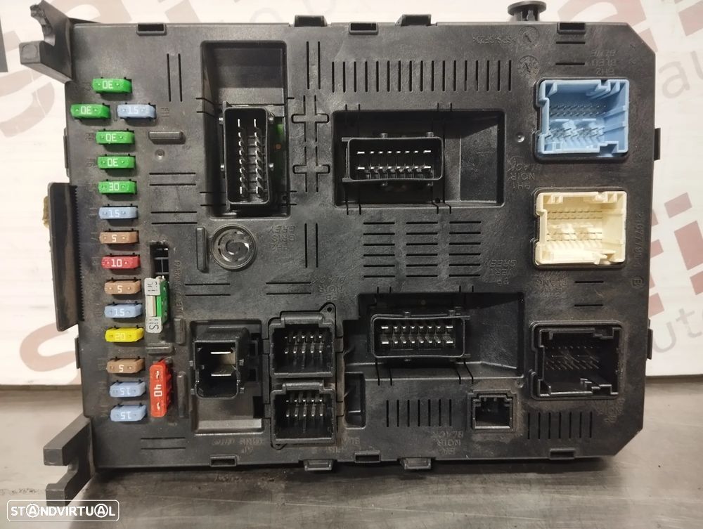 CAIXA DE FUSIVEIS BSI CITROEN C5 II REF: 9661940380 - 1