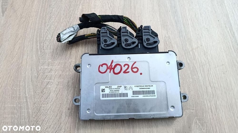 STEROWNIK SILNIKA KOMPUTER CITROEN C3 2005 8322266992 21586539-8 - 3