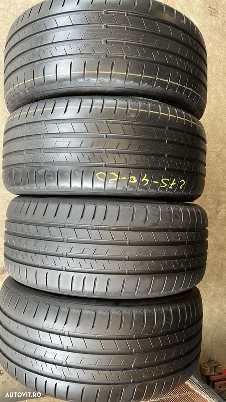 vând 4 anvelope 275/40/20 bridgestone de vară ca noi