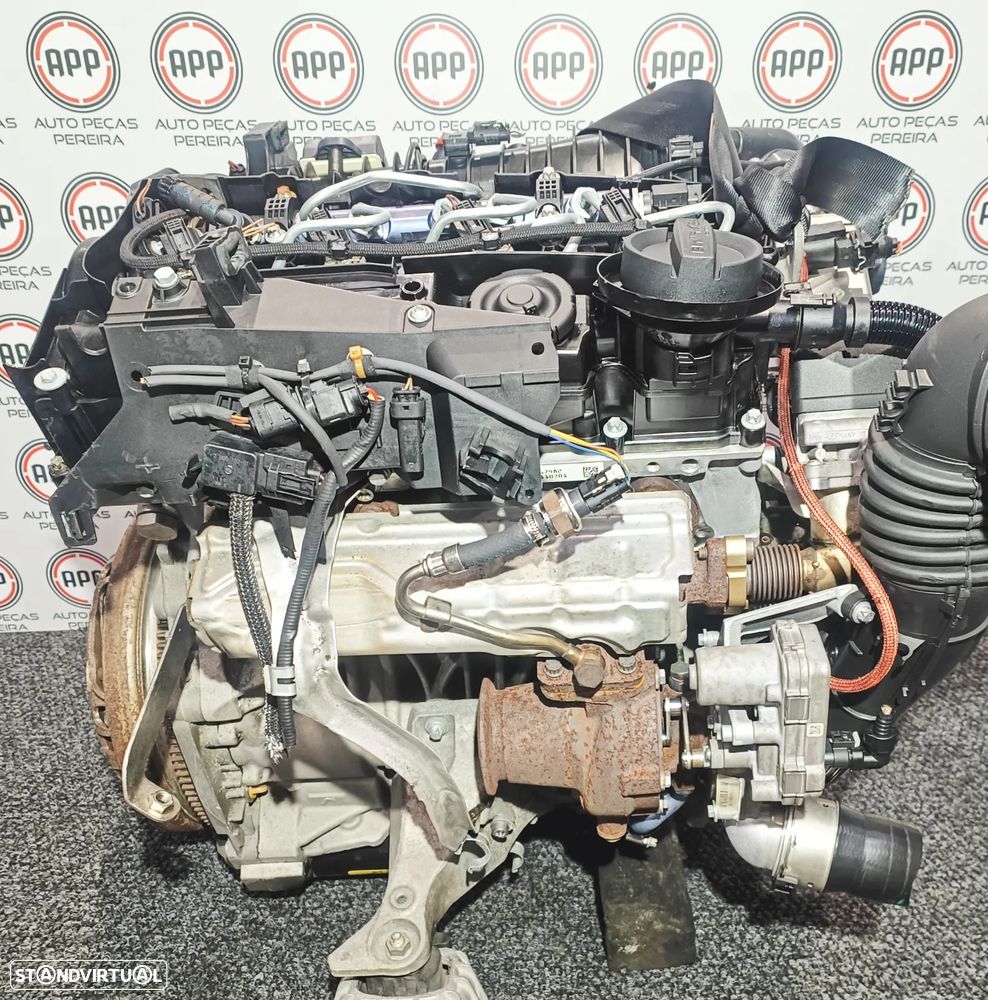Motor BMW 318D, E90, E87, de 2010, referência:N47D20C, aprox: 193700 KMS. - 1