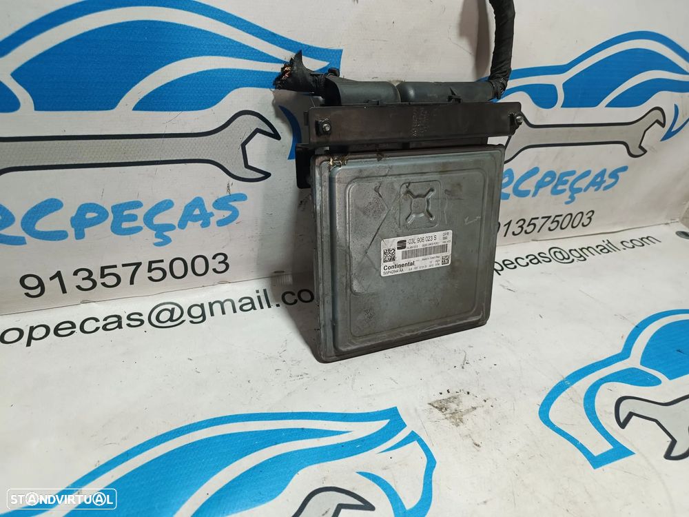 .CENTRALINA ECU MOTOR CONTINENTAL 5WP42844 AA 03L906023S SEAT IBIZA IV 6J 6JP5 1.6 TDI 90CV CAYB - 5
