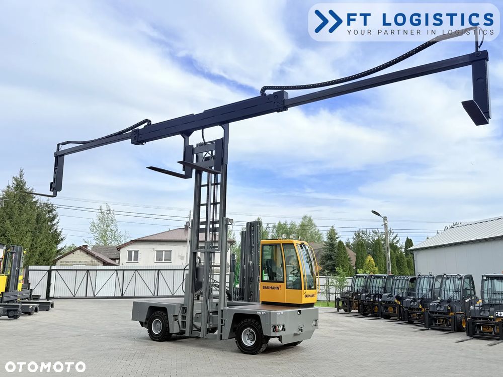 Baumann WÓZEK BOCZNY | BAUMANN GX 70.50 / 14-11,5 45 | DIESEL | DUPLEX 4500MM | HYDRAULICZNA TRAWERSA 14000MM | NOWE OPONY | PO SERWISIE | STAN IDEALNY | Szeroka oferta wózków czterokierunkowych i bocznych, dopasowanych do różnorodnych potrzeb i zastosowań - 38