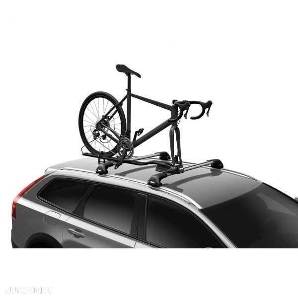 Suport biciclete Thule FastRide 564001 Negru cu prindere pe bare - 7