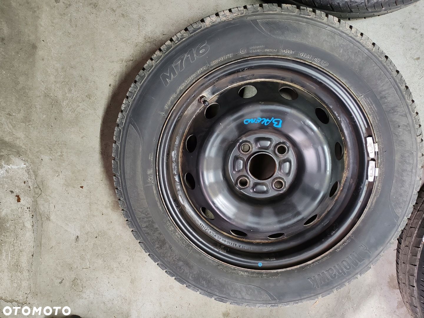 Felga stalowa z czujnikiem ciśnienia 15 5j 4x100 SUZUKI BALENO II 15- - 1