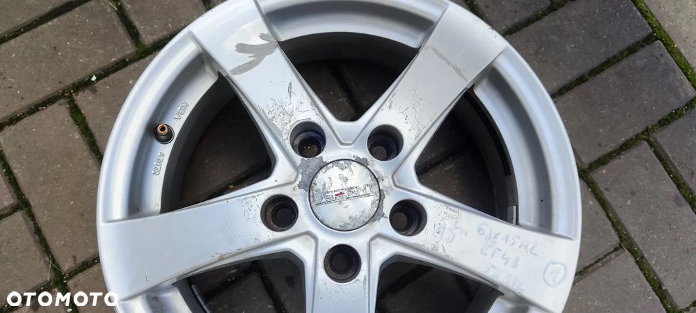 FELGI ALUMINIOWE 5x112 6Jx15 CALI ET48 DEZENT fi 57.1 AUDI SEAT SKODA VW KOMPLET 4 SZTUKI - 4