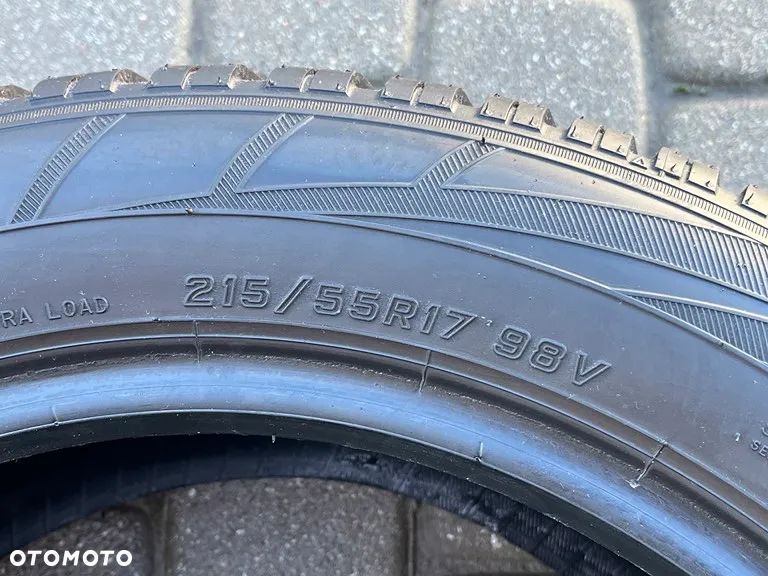 CZTERY ZIMOWE OPONY FALKEN 215/55 R17 98V  5 i 8 MM BIEŻNIKA 2021 ROK ZIMA R17 - 7
