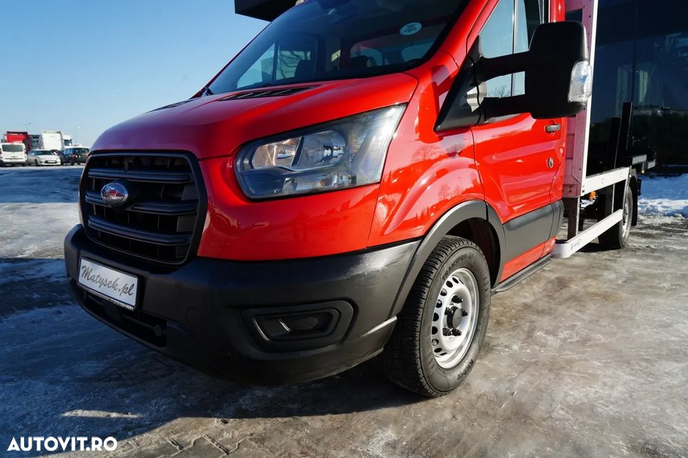 Ford TRANSIT 350 / PLATFORMĂ / MANUALĂ / 3 LOCURI / MASĂ NETĂ 3500 KG / - 11