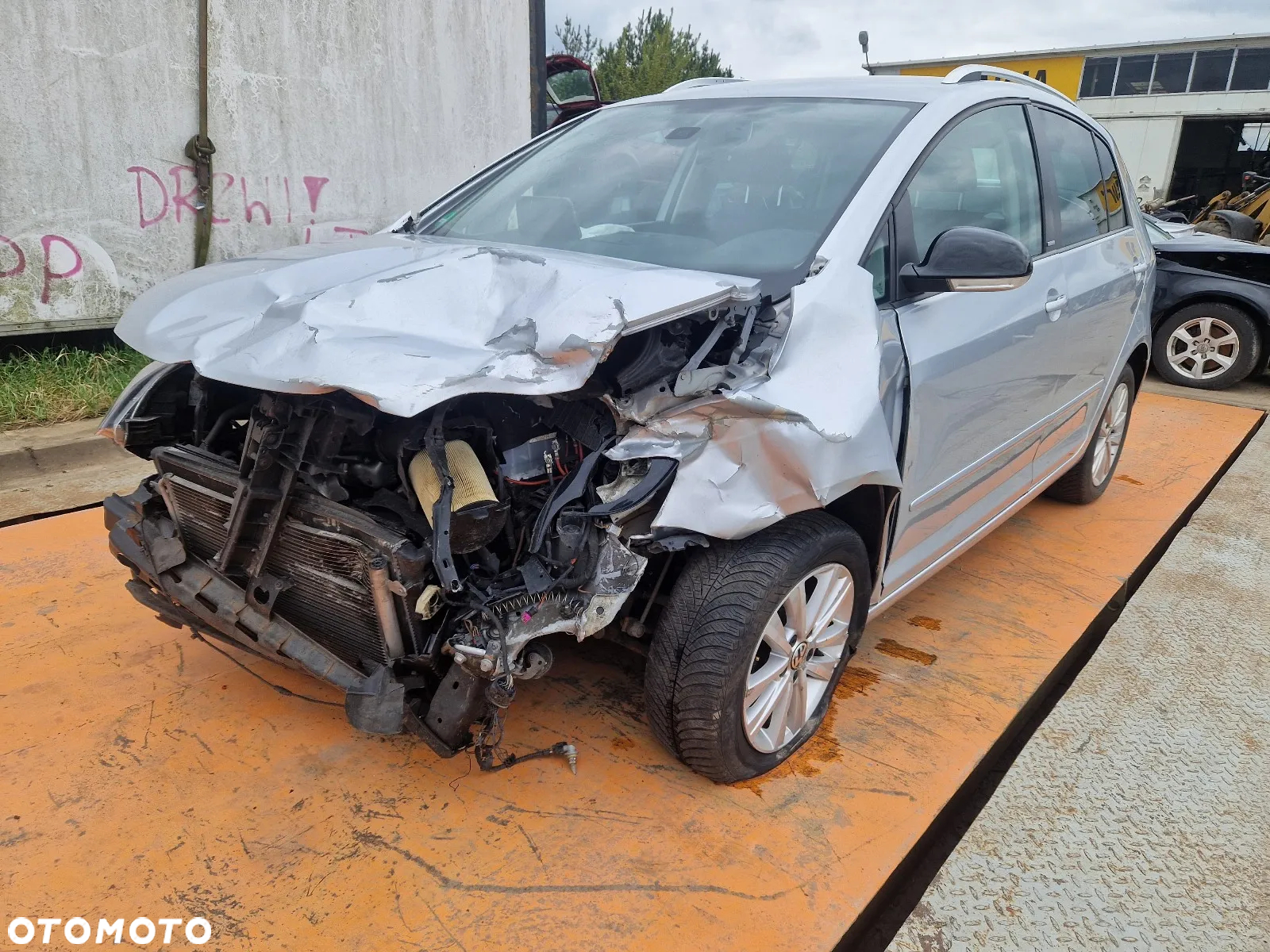 VW GOLF PLUS V 2010/05-2013/12 Silnik 1.2 TSI CBZA 86KM/63kW LA7W na części drzwi zderzak klapa - 3