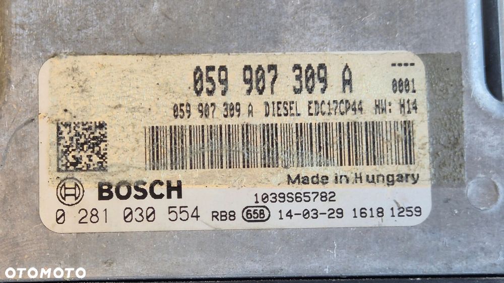 Komputer Sterownik Silnika Porsche Macan 95B OE 059907309A SPRAWNY Stan Bdb - 8