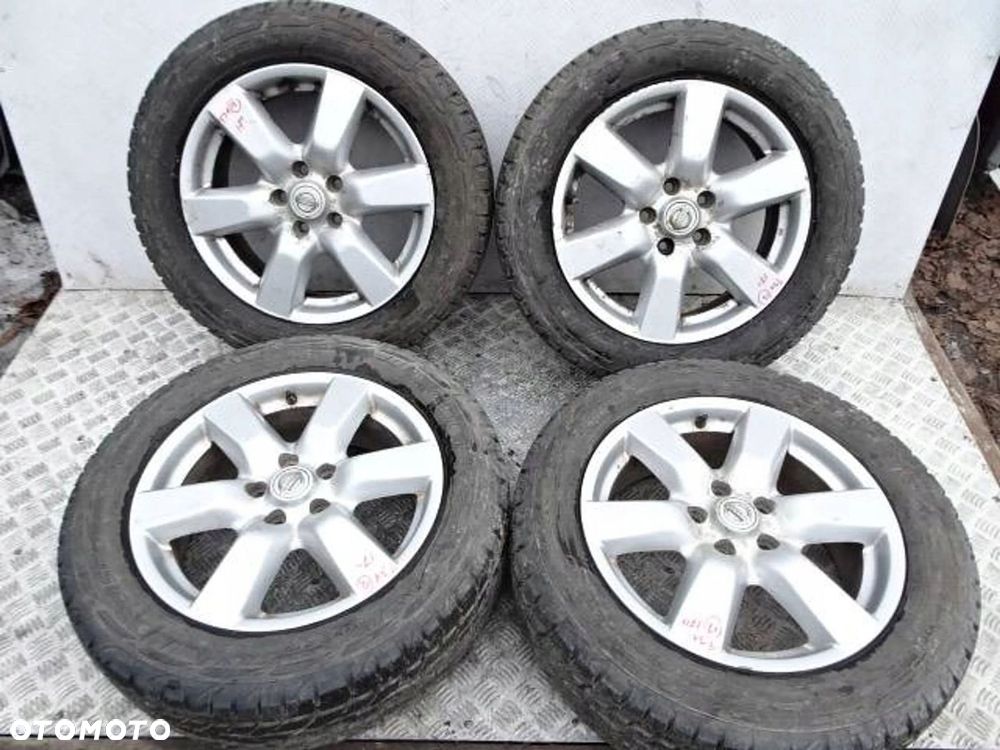 Alufelgi z oponami KPL. Nissan X-Trail T31 17" 5x114.3 ET 45 - 1
