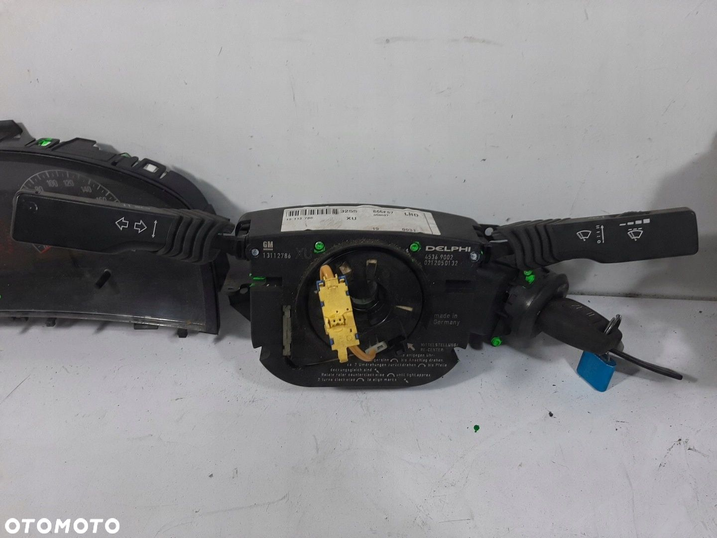 OPEL VECTRA C SEDAN 2.0DTI 03R ZESTAW MODUL CIM STACYJKA KLUCZYK 13112786 - 5