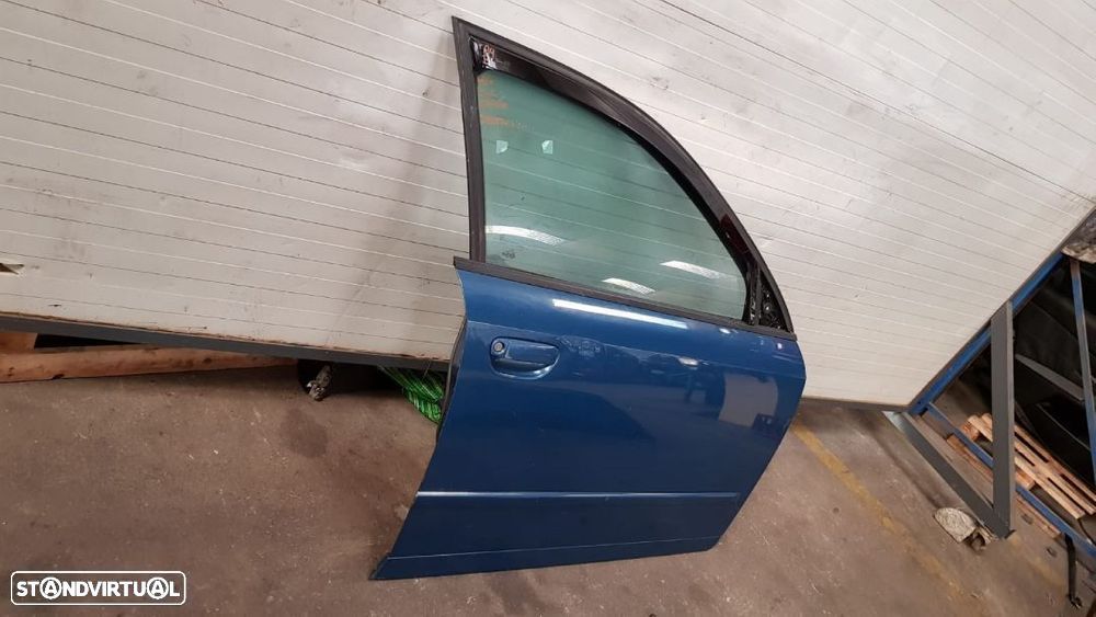 PORTA FRENTE FRONTAL DIREITA AUDI A4 B6 SLINE S-LINE S LINE FECHO ELEVADOR MOTOR PUXADOR VIDRO - 3