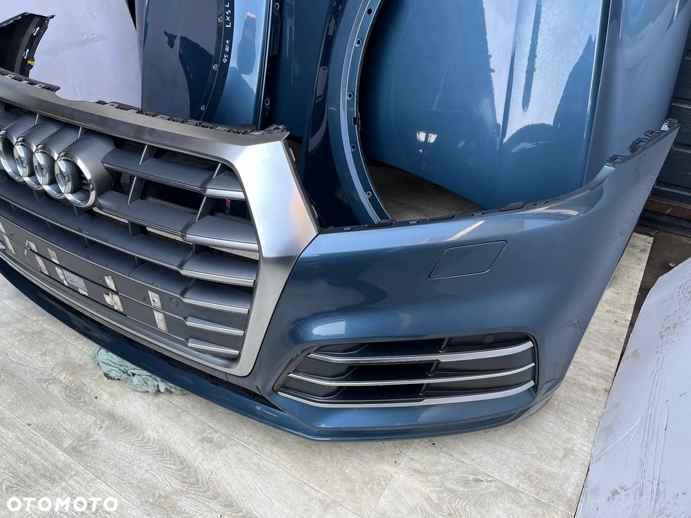 KOMPLETNY PRZÓD AUDI Q5 80 A FY S LINE LX5L ZDERZAK MASKA BŁOTNIK PAS PRZEDNI LAMPY - 6