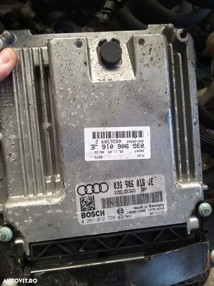 Calculator ECU cod: 03G906016JE pentru Audi A4 B7 2.0 TDI an 2005-2008 - 1