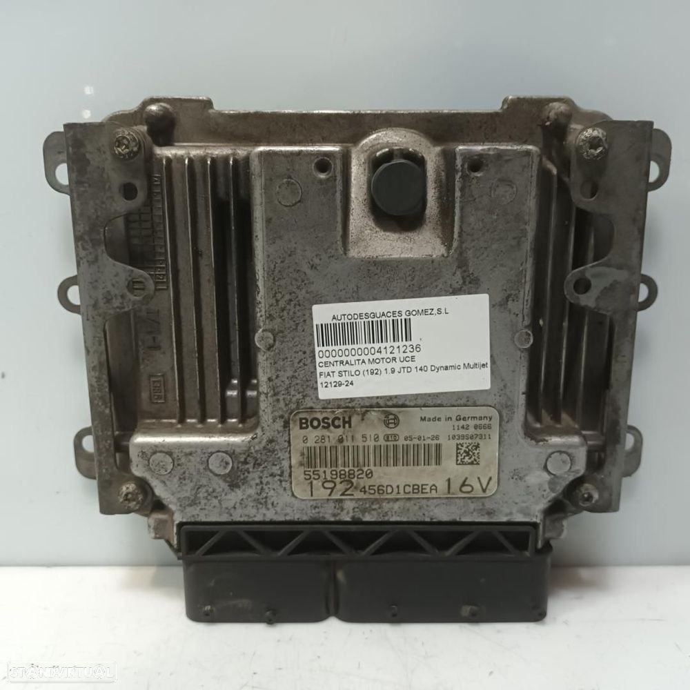 CENTRALINA DO MOTOR UCE FIAT STILO 192 - 1