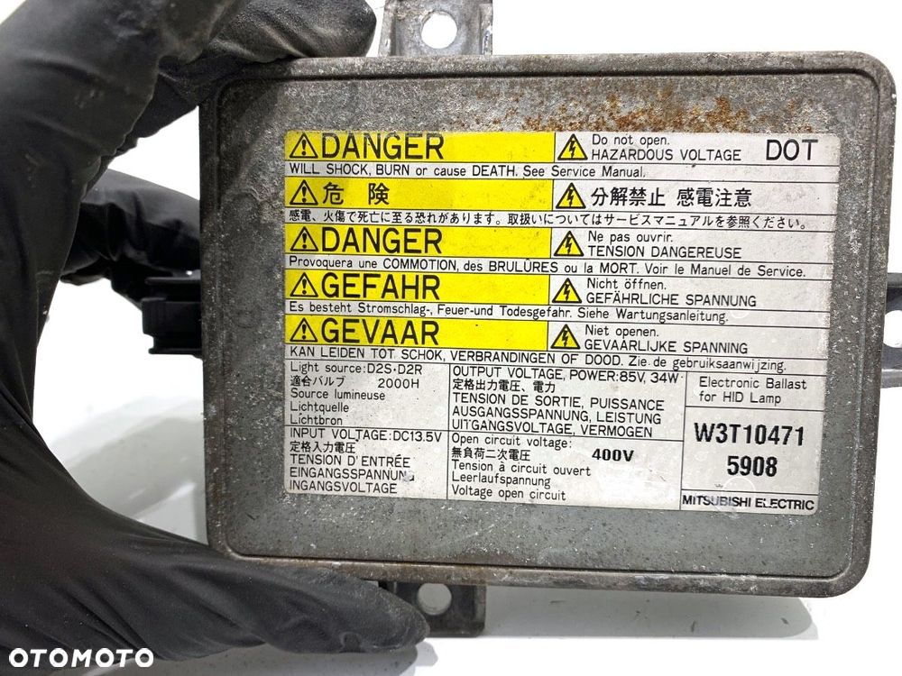 PRZETWORNICA XENON  HONDA ACCORD VII (CL, CN) 2003 - 2012 2.0 (CL7) 114 kW [155 KM] benzyna 2003 - - 5