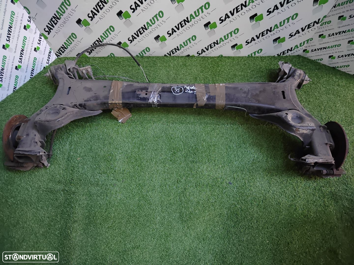 Eixo Traseiro Discos Renault Megane I (Ba0/1_) - 2
