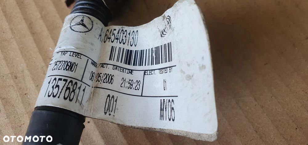 Instalacja wiązka kabel plusowy Mercedes ML W164 3.0 CDI A1645403130 - 7