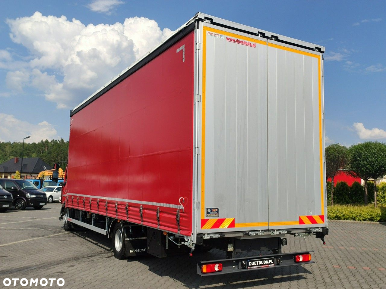 Renault D12.240 E6 Firana Tył Drzwi  Dach Zsuwany Długa 830cm - 18